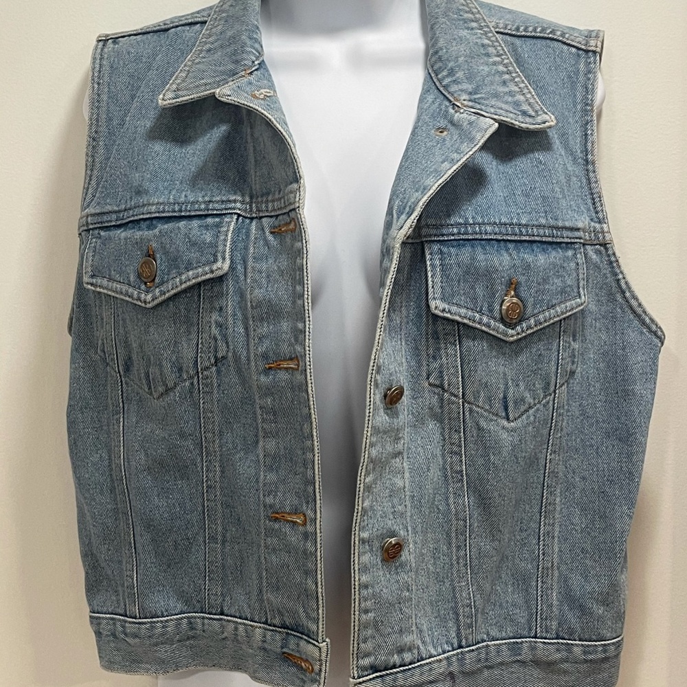 Vintage Bill Blais Denim Vest- M